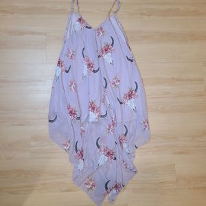 IJOAH Floral Mini Dress Women Size Large